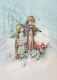 ANGEL CHRISTMAS Holidays Vintage Postcard CPSM #PAH648.A - Engel