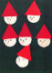 WEIHNACHTSMANN SANTA CLAUS Neujahr Weihnachten GNOME Vintage Ansichtskarte Postkarte CPSM #PAY953.A - Santa Claus