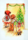 Happy New Year Christmas CHILDREN Vintage Postcard CPSM #PAY814.A - Nouvel An