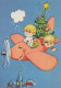 Neujahr Weihnachten KINDER Vintage Ansichtskarte Postkarte CPSM #PAY728.A - Nouvel An