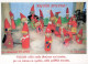 SANTA CLAUS Happy New Year Christmas GNOME Vintage Postcard CPSM #PAY604.A - Santa Claus