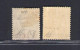 1860 British Columbia - SG 31-32 Dentellati 14, MH* - Andere & Zonder Classificatie