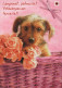 DOG Animals Vintage Postcard CPSM #PAN777.A - Perros