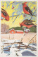 Feliz Año Navidad PÁJARO Vintage Tarjeta Postal CPSM #PBM585.A - New Year