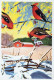 Feliz Año Navidad PÁJARO Vintage Tarjeta Postal CPSM #PBM585.A - New Year