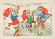 Happy New Year Christmas Children Vintage Postcard CPSM #PBM289.A - New Year