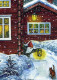 WEIHNACHTSMANN SANTA CLAUS Neujahr Weihnachten GNOME Vintage Ansichtskarte Postkarte CPSM #PBL667.A - Santa Claus