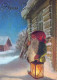 WEIHNACHTSMANN SANTA CLAUS Neujahr Weihnachten Vintage Ansichtskarte Postkarte CPSM #PBL117.A - Santa Claus