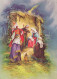 Vierge Marie Madone Bébé JÉSUS Noël Religion Vintage Carte Postale CPSM #PBB855.A - Virgen Maria Y Las Madonnas