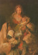 Jungfrau Maria Madonna Jesuskind Weihnachten Religion Vintage Ansichtskarte Postkarte CPSM #PBB796.A - Virgen Maria Y Las Madonnas