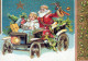 PÈRE NOËL Bonne Année Noël Vintage Carte Postale CPSM #PBB105.A - Santa Claus
