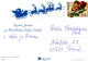 SANTA CLAUS Happy New Year Christmas GNOME Vintage Postcard CPSM #PBA721.A - Santa Claus