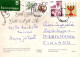 PAPÁ NOEL Feliz Año Navidad GNOMO Vintage Tarjeta Postal CPSM #PBA662.A - Santa Claus