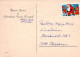 Feliz Año Navidad VELA Vintage Tarjeta Postal CPSM #PBA347.A - New Year