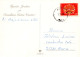 Bonne Année Noël BONHOMME DE NEIGE Vintage Carte Postale CPSM #PAZ768.A - Nieuwjaar
