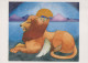 LION Animals Vintage Postcard CPSM #PBS030.A - Leoni