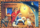 JESUS CHRISTUS Jesuskind Weihnachten Religion Vintage Ansichtskarte Postkarte CPSM #PBP711.A - Jésus