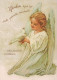 ANGELO Natale Vintage Cartolina CPSM #PBP639.A - Angels