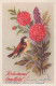 FLOWERS Vintage Postcard CPSMPF #PKG099.A - Blumen