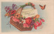 FLORES Vintage Tarjeta Postal CPSMPF #PKG065.A - Flowers