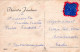 SANTA CLAUS Happy New Year Christmas GNOME Vintage Postcard CPA #PKE016.A - Kerstman