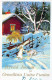 Neujahr Weihnachten Vintage Ansichtskarte Postkarte CPSMPF #PKD304.A - Neujahr