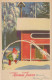 PÈRE NOËL Bonne Année Noël GNOME Vintage Carte Postale CPSMPF #PKD233.A - Kerstman