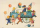 CHILDREN Scenes Landscapes Vintage Postcard CPSM #PBU522.A - Scènes & Paysages
