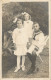 Social History Souvenir Photo Postcard Children Elegant Navy Suit - Fotografie