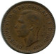 HALF PENNY 1945 UK GBAN BRETAÑA GREAT BRITAIN Moneda #AZ732.E.A - C. 1/2 Penny