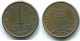 1 CENT 1974 NETHERLANDS ANTILLES Bronze Colonial Coin #S10656.U.A - Antille Olandesi