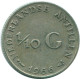 1/10 GULDEN 1966 NIEDERLÄNDISCHE ANTILLEN SILBER Koloniale Münze #NL12748.3.D.A - Netherlands Antilles