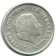 1/4 GULDEN 1962 NETHERLANDS ANTILLES SILVER Colonial Coin #NL11101.4.U.A - Nederlandse Antillen