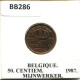 50 CENTIMES 1987 FRENCH Text BELGIUM Coin #BB286.U.A - 50 Centimes