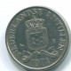 25 CENTS 1971 NIEDERLÄNDISCHE ANTILLEN Nickel Koloniale Münze #S11491.D.A - Niederländische Antillen