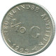 1/10 GULDEN 1963 NIEDERLÄNDISCHE ANTILLEN SILBER Koloniale Münze #NL12516.3.D.A - Antilles Néerlandaises