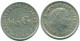 1/10 GULDEN 1966 NETHERLANDS ANTILLES SILVER Colonial Coin #NL12909.3.U.A - Antilles Néerlandaises