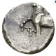 THRACE BYZANTION HEMIDRACHM BULL TRIDENT 1.85g/11mm GRIECHISCHE Münze #ANC12405.96.D.A - Grecques