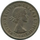 HALF CROWN 1957 UK GROßBRITANNIEN GREAT BRITAIN Münze #AN510.D.A - K. 1/2 Crown