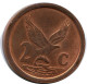 2 CENTS 1997 SÜDAFRIKA SOUTH AFRICA Münze #AX182.D.A - Zuid-Afrika