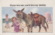 DONKEY Animals Children Vintage Antique Old CPA Postcard #PAA123.A - Ezels