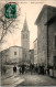Ranchal Canton Lamure-sur-Azergues Place Publique Rhône 69470 Cpa Voyagée En 1912 En TB.Etat - Sonstige & Ohne Zuordnung