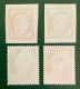 1949 FRANCE N 830 A 833 - CENTENAIRE DU TIMBRE - SANS GOMME - Used Stamps