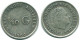 1/10 GULDEN 1960 ANTILLES NÉERLANDAISES ARGENT Colonial Pièce #NL12309.3.F.A - Antilles Néerlandaises