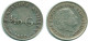 1/10 GULDEN 1960 NIEDERLÄNDISCHE ANTILLEN SILBER Koloniale Münze #NL12306.3.D.A - Antillas Neerlandesas