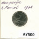 2 FORINT 1994 HUNGRÍA HUNGARY Moneda #AY500.E.A - Hongrie