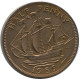 HALF PENNY 1959 UK GROßBRITANNIEN GREAT BRITAIN Münze #AG834.1.D.A - C. 1/2 Penny