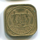 5 CENTS 1966 SURINAME Netherlands Nickel-Brass Colonial Coin #S12838.U.A - Suriname 1975 - ...