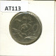 50 CENTS 1970 SOUTH AFRICA Coin #AT113.U.A - Afrique Du Sud