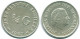 1/4 GULDEN 1967 ANTILLES NÉERLANDAISES ARGENT Colonial Pièce #NL11453.4.F.A - Antilles Néerlandaises